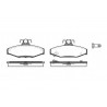 Conjunto de 4 pastilhas de freio ROADHOUSE 2335.22