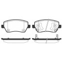 Conjunto de 4 pastilhas de freio ROADHOUSE 2987.02