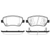 Conjunto de 4 pastilhas de freio ROADHOUSE 2987.02