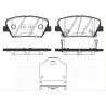 Conjunto de 4 pastilhas de freio ROADHOUSE 21412.02