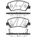 Conjunto de 4 pastilhas de freio ROADHOUSE 21488.02