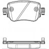 Conjunto de 4 pastilhas de freio ROADHOUSE 21549.08