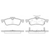 Conjunto de 4 pastilhas de freio ROADHOUSE 2862.12