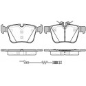 Conjunto de 4 pastilhas de freio ROADHOUSE 21516.20