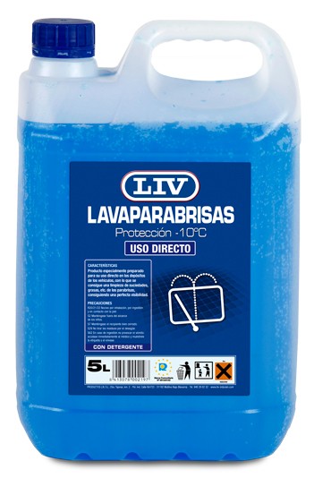 Líquido limpa-pára-brisas 5L