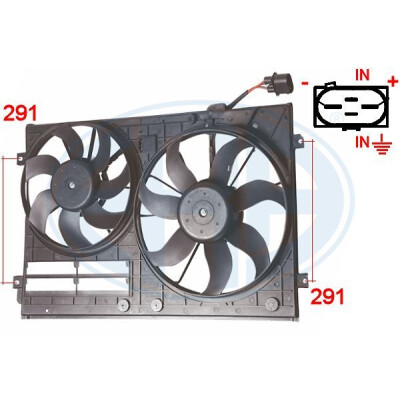 Ventilador, refrigeração do motor
