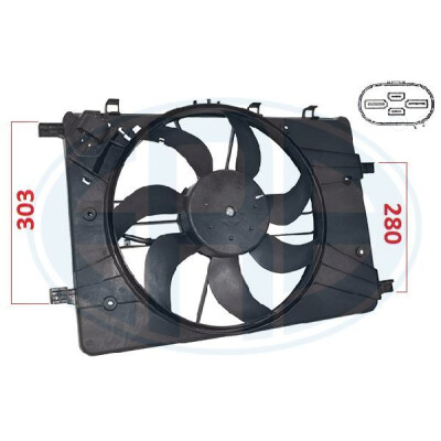 Ventilador, refrigeração do motor