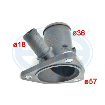Flange do líquido de refrigeração