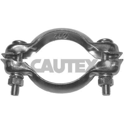 Flange, tubo de escape CAUTEX/FACET 900064
