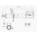 Amortecedor OPEN PARTS SAB8075.31