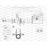 Amortecedor OPEN PARTS SAB8173.31