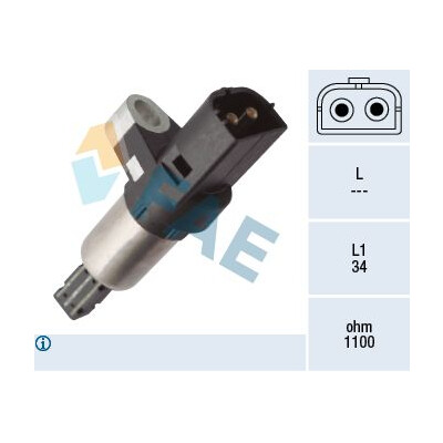 Sensor, rotações da roda