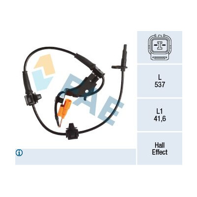 Sensor, rotações da roda