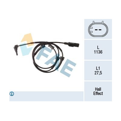 Sensor, rotações da roda