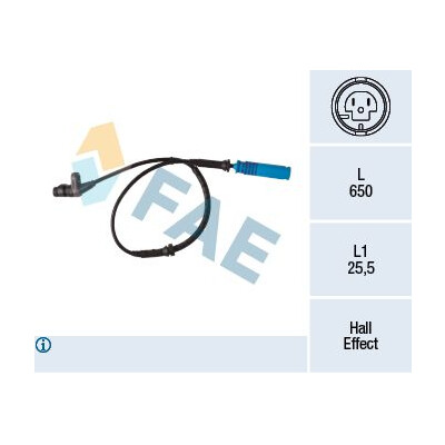 Sensor, rotações da roda