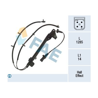 Sensor, rotações da roda