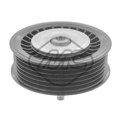 Polia de desvio/de guia, correia trapezoidal estriada
