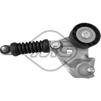 Tensor de correia, correia trapezoidal estriada