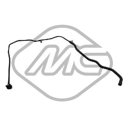 Tubo de radiador METALCAUCHO 98233