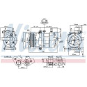Compressor, ar condicionado