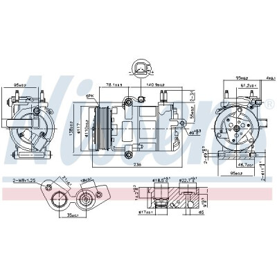 Compressor, ar condicionado