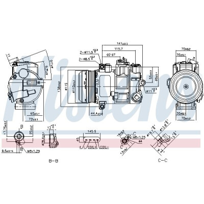 Compressor, ar condicionado