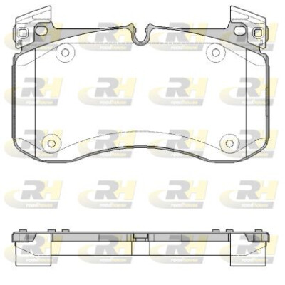Conjunto de pastilhas de freio ROADHOUSE 21840.00