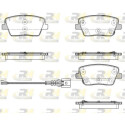 Conjunto de pastilhas de freio ROADHOUSE 21901.02
