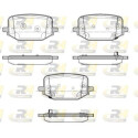 Conjunto de pastilhas de freio ROADHOUSE 21933.02