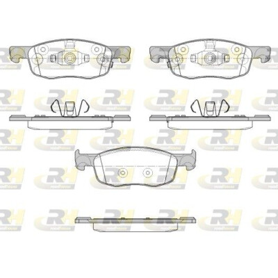 Conjunto de pastilhas de freio ROADHOUSE 21939.02