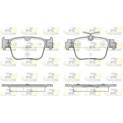 Conjunto de pastilhas de freio ROADHOUSE 21945.00