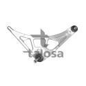 Braço oscilante, suspensão da roda