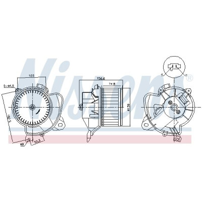 Ventilador do habitáculo