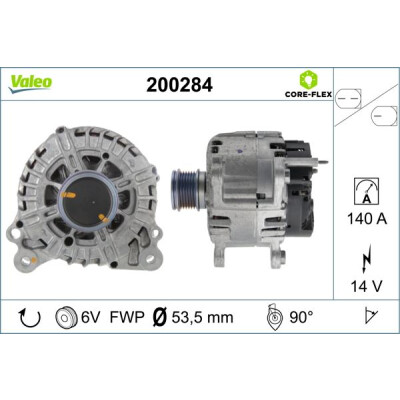 Alternador VALEO 200284
