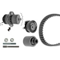 Bomba de água + kit de correia dentada