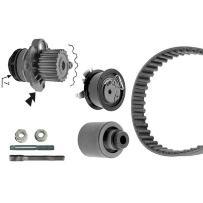 Bomba de água + kit de correia dentada