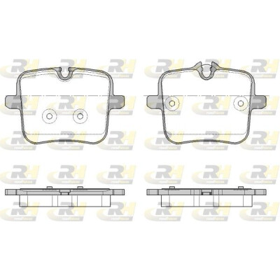 Conjunto de pastilhas de freio ROADHOUSE 21954.00
