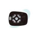 Vidro de espelho, espelho retrovisor externo SPJ L-0243