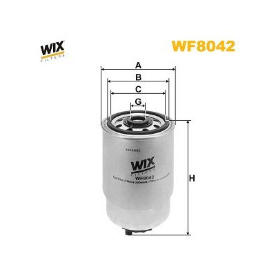 Filtro de combustível WIX WF8042