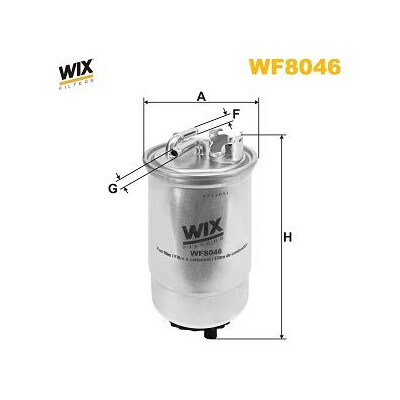 Filtro de combustível WIX WF8046
