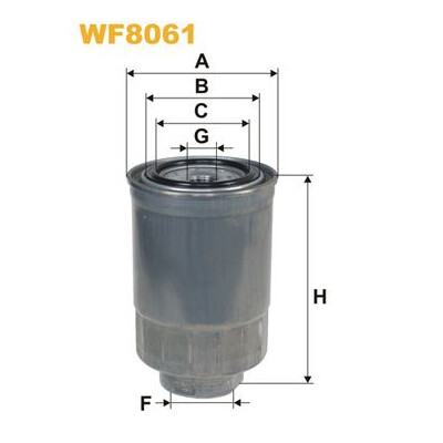 Filtro de combustível WIX WF8061