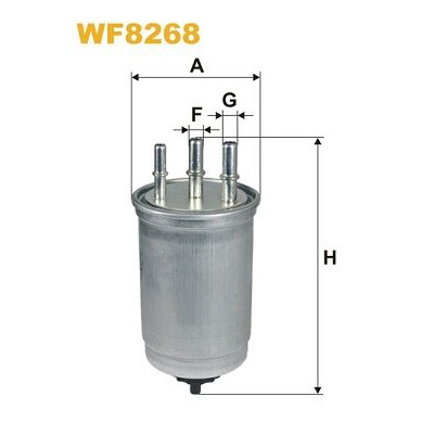 Filtro de combustível WIX WF8268