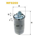 Filtro de combustível WIX WF8269