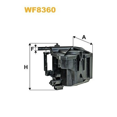 Filtro de combustível WIX WF8360