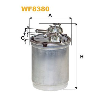 Filtro de combustível WIX WF8380