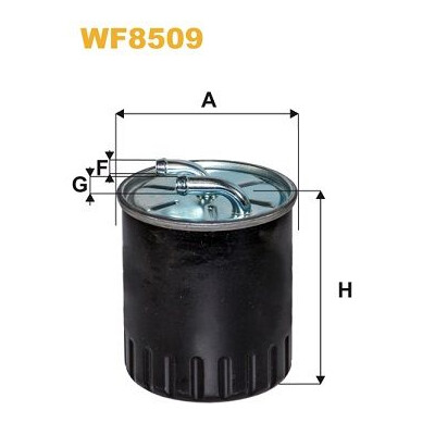 Filtro de combustível WIX WF8509