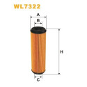 Filtro de óleo WIX WL7322