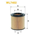 Filtro de óleo WIX WL7402