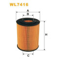Filtro de óleo WIX WL7416