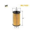 Filtro de óleo WIX WL7422